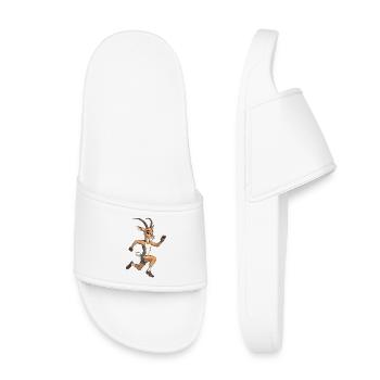 Athlète de cerf en débardeur - Claquettes enfant - blanc - Devant