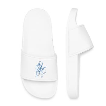Rockkatze - Guitar - Kids’ Pool Sliders - white - Front