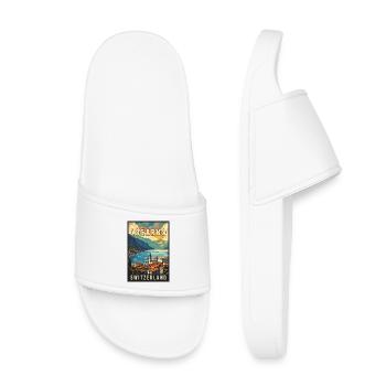 Découvrez la tranquillité à Locarno - Suisse - Claquettes enfant - blanc - Devant