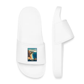 Découvrez le paradis côtier de la Sardaigne en Italie - Claquettes enfant - blanc - Devant