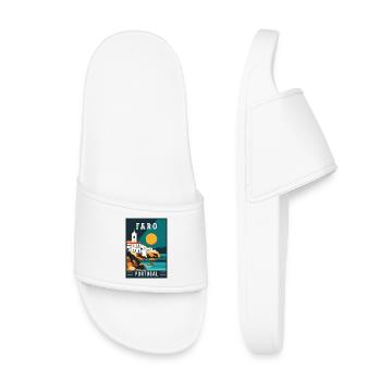 Experience Captivating Faro in Portugal - Kids’ Pool Sliders - white - Front