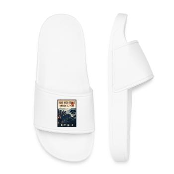 Explorer le parc national des Blue Mountains en Australie - Claquettes enfant - blanc - Devant