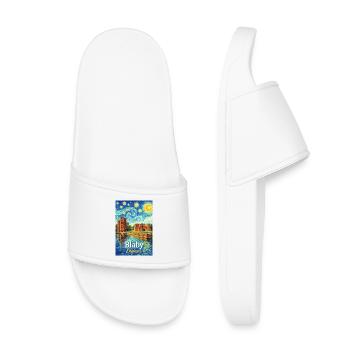 Blaby England Ruins dans le Vortex des Étoiles - Claquettes enfant - blanc - Devant