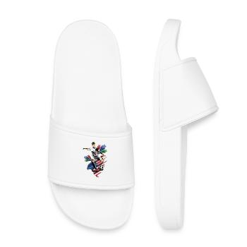 United States - USA - Flags - Kids’ Pool Sliders - white - Front