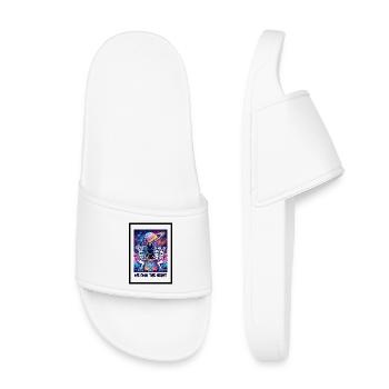 We Own The Night - Kids’ Pool Sliders - white - Front