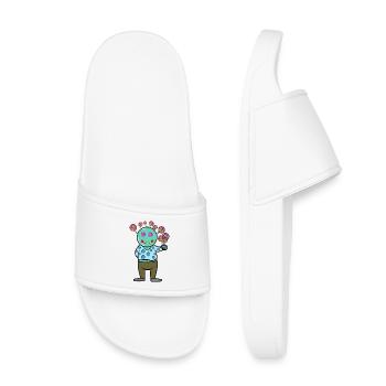 Sweets Sweet tooth Dessert Delicious - Kids’ Pool Sliders - white - Front
