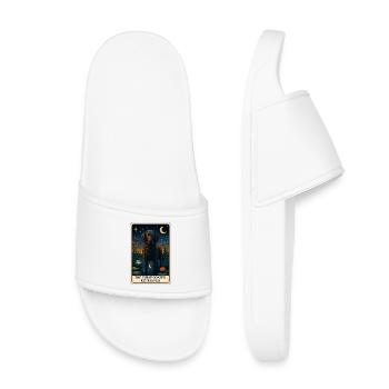 Curly coated retriever - Kids’ Pool Sliders - white - Front