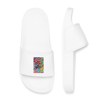 Big God Retro - Claquettes enfant - blanc - Devant