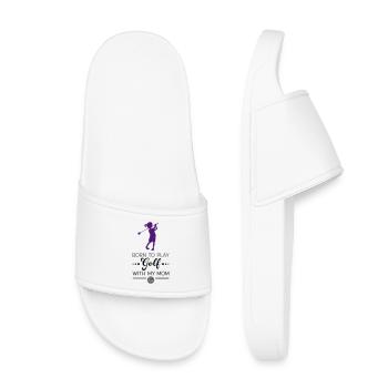 Le golf - Claquettes enfant - blanc - Devant