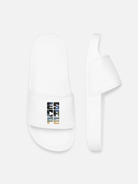 Escape Beach - Kids’ Pool Sliders - white