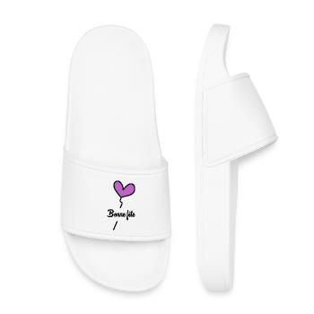 MAMAN. FÊTE DES MÈRES. BONNE FÊTE MAMAN - Claquettes enfant - blanc - Devant