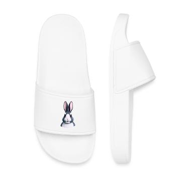 Lapin - Pas seulement à Pâques - Claquettes enfant - blanc - Devant