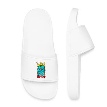 Dualité II - Claquettes enfant - blanc - Devant