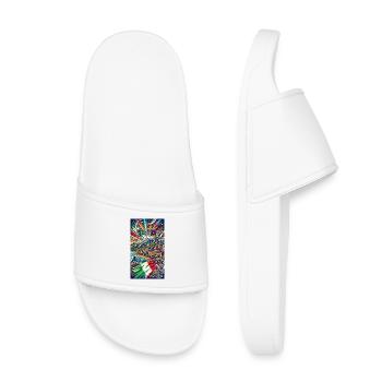 Design de voyage en Sicile et en Italie - Claquettes enfant - blanc - Devant
