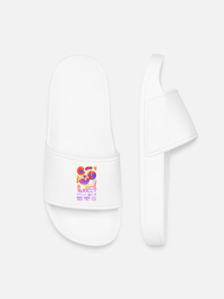 Juicy Peach Statement - Kinder Badelatschen - Weiß