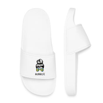 Year Abroad Sweden Au Pair Work And Travel - Kids’ Pool Sliders - white - Front