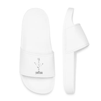 Capricorne - Zodiaque Capricorne - Noir - Claquettes enfant - blanc - Devant