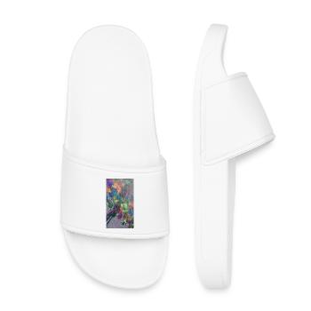 goutte - Claquettes enfant - blanc - Devant