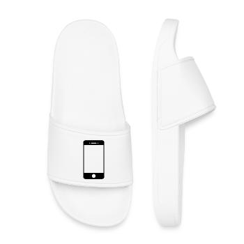 smartphone - Kids’ Pool Sliders - white - Front