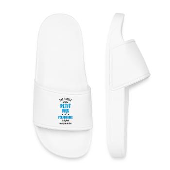 Fils / Fille / Petit-Fils / Petite-Fille - Claquettes enfant - blanc - Devant