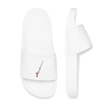 Graphic Angel - Kids’ Pool Sliders - white - Front