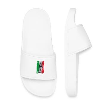 Leaning Tower of Pisa – Italian Icon - Kids’ Pool Sliders - white - Front