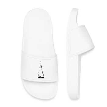 Sailing Boat - Kids’ Pool Sliders - white - Front