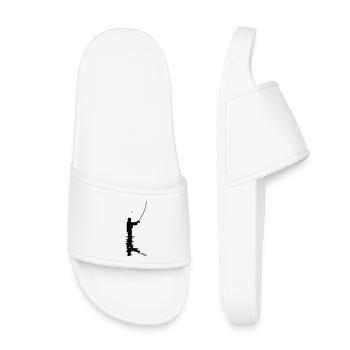 Angler - Kids’ Pool Sliders - white - Front