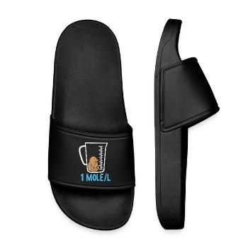 Science teaching - Kids’ Pool Sliders - black - Front