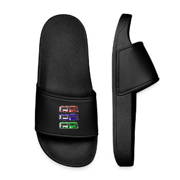 Bus - Claquettes enfant - noir - Devant