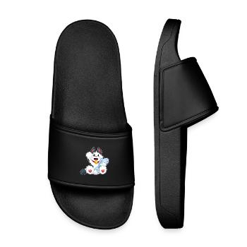Poisson-chat - Claquettes enfant - noir - Devant