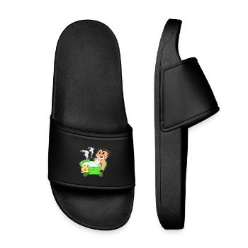 Meerkat Bathing Bathtub - Kids’ Pool Sliders - black - Front