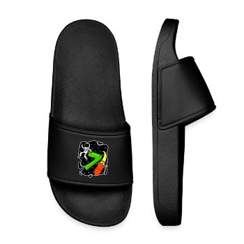 Boy 7 years old - 7th birthday gift - Kids’ Pool Sliders - black - Front