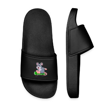 Mouse Skater Skateboard - Claquettes enfant - noir - Devant