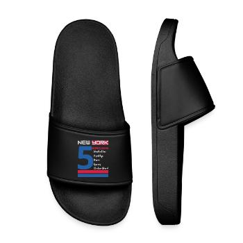 New York City Five Boroughs J'aime New York Bronx - Claquettes enfant - noir - Devant