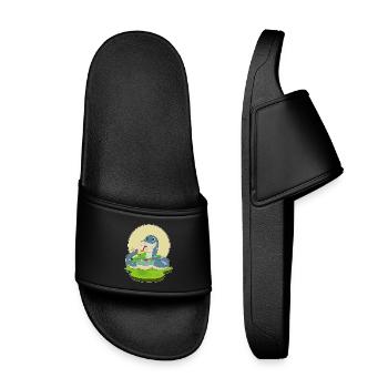 Cuisinière serpent cuisine de ramen - Claquettes enfant - noir - Devant