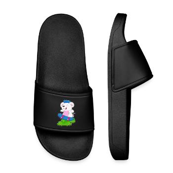 Mouse Skater Skateboard - Claquettes enfant - noir - Devant