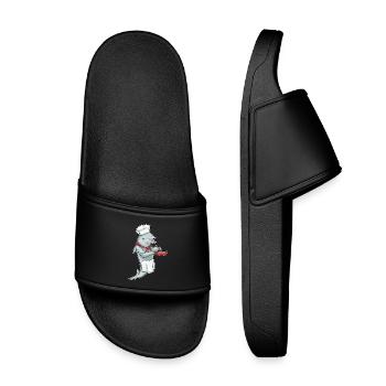 Cuisson à la poêle Dolphin - Claquettes enfant - noir - Devant