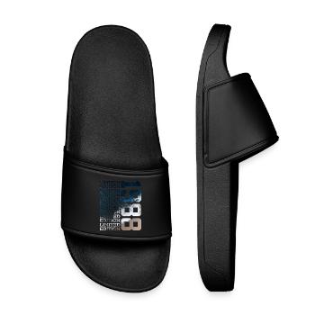 LIMITED EDITION 1988 38 YEARS 38TH BIRTHDAY - Kids’ Pool Sliders - black - Front