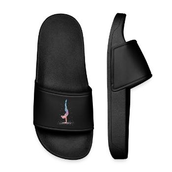 Gymnastique Gymnastastik Acrobaties – Silhouette - Claquettes enfant - noir - Devant