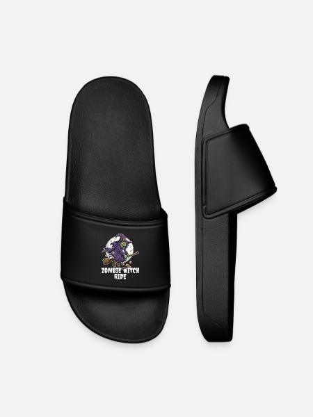 ZOMBIE WITCH RIDE - ZOMBIE HALLOWEEN - Kids’ Pool Sliders - black