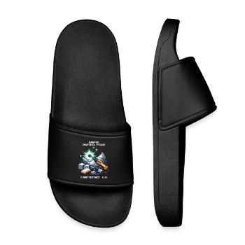 Statistique d’armure : Confiance +10 | Cosplay - Claquettes enfant - noir - Devant