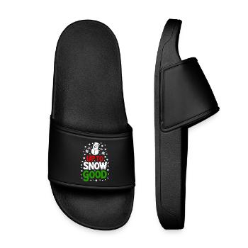 Up to Snow Good - Kids’ Pool Sliders - black - Front