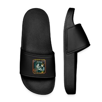L’arcade hantée - Claquettes enfant - noir - Devant