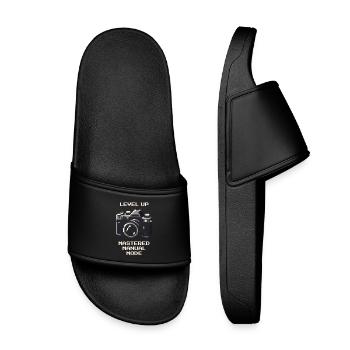 Passez au niveau supérieur | Mode manuel maîtrisé, ouverture ISO - Claquettes enfant - noir - Devant