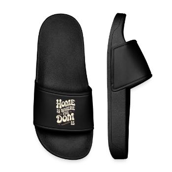 Cologne Home est là où le Dom est Cologne Carnaval Cologne - Claquettes enfant - noir - Devant