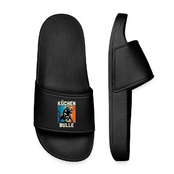 Chef KÜCHENBULLE Chefs Fun - Claquettes enfant - noir - Devant