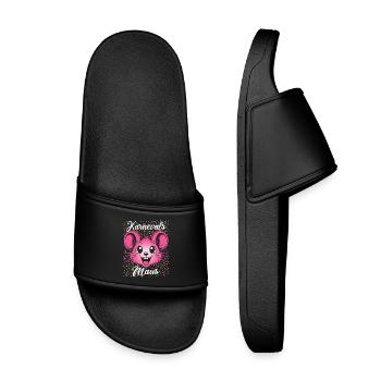 Souris de Carnaval | Femmes en costume partenaires - Claquettes enfant - noir - Devant