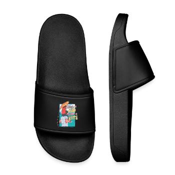 Cerf-volant volant - Claquettes enfant - noir - Devant