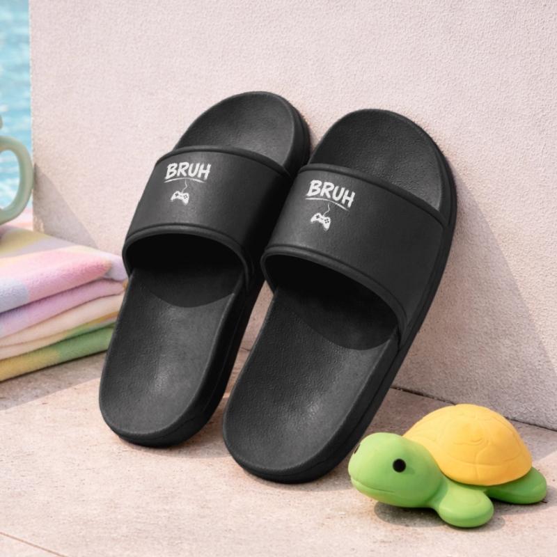 BRUH Gaming Controller Splash Kinder Badelatschen